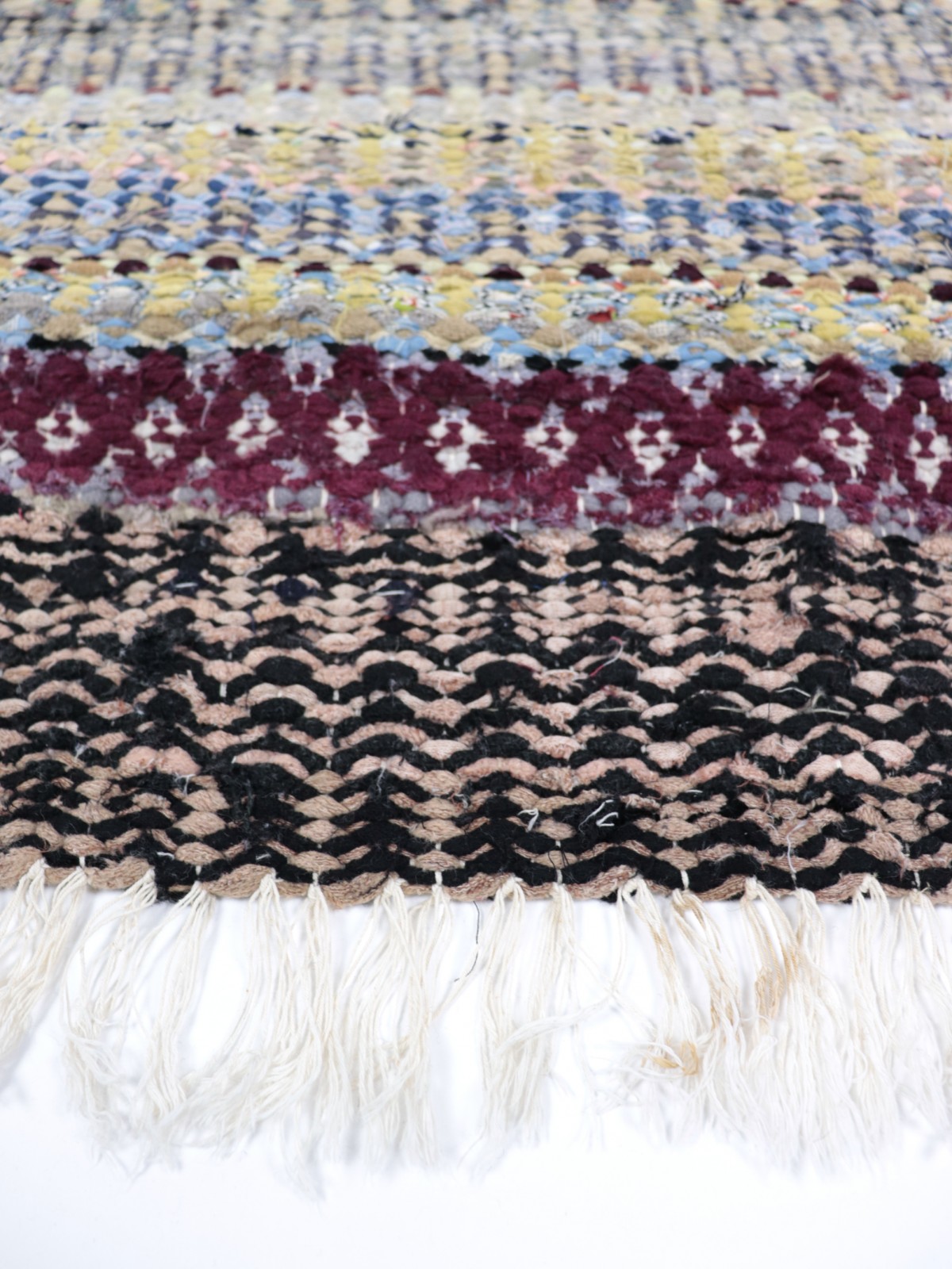 Swedish rag rug, Cotton