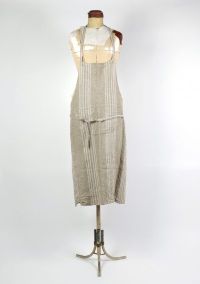Czech linen, Brown remake, Apron