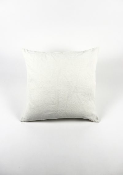 Dead stock linen, Brown remake, cushion