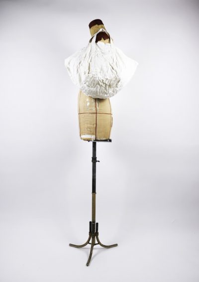 Dead stock linen,Brown remake, bag