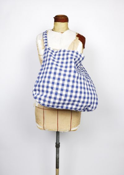cotton check,Brown.remake, bag, USA