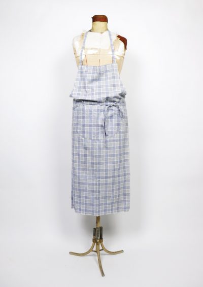 German fabric, Check, Apron, Brown remake