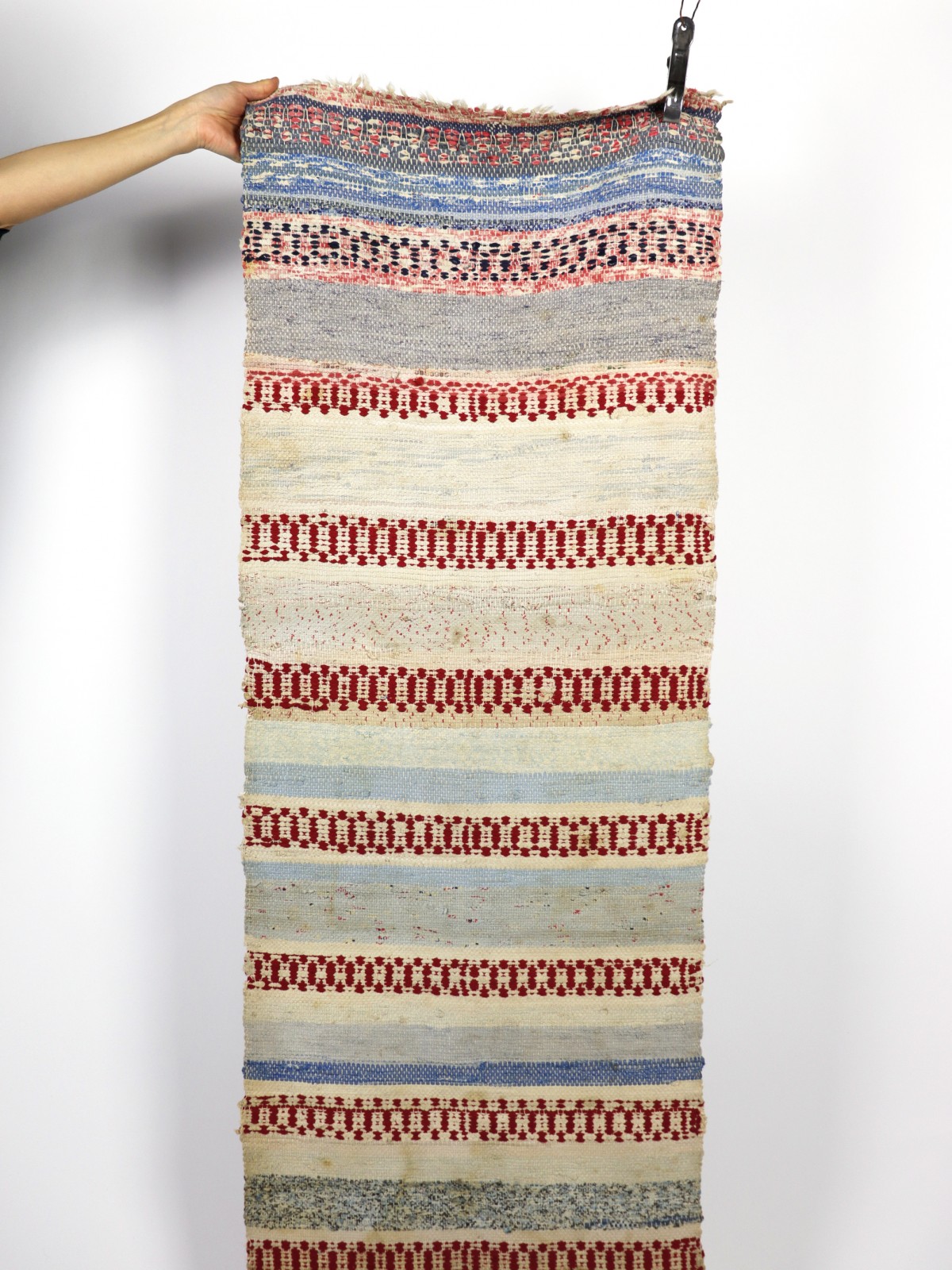 Swedish rag rug, cotton, 1930-1950's
