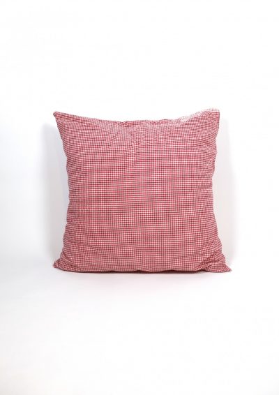 German fabric 、Cotton 100%、Cushion、check