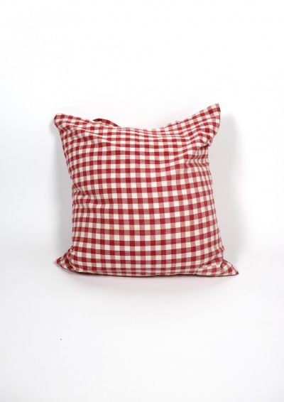 German fabric 、Cotton 100%、CHECK、Cushion