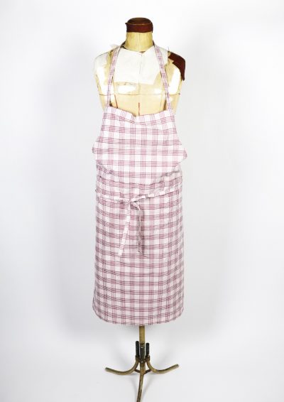 German fabric ,Cotton check,Apron