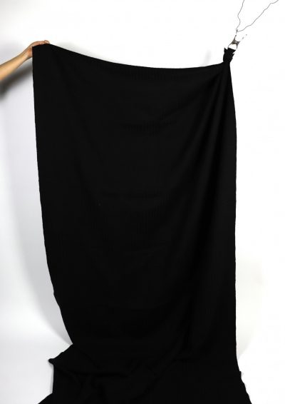 Black dyed linen fabric,French fabric,Stripe,Dead stock