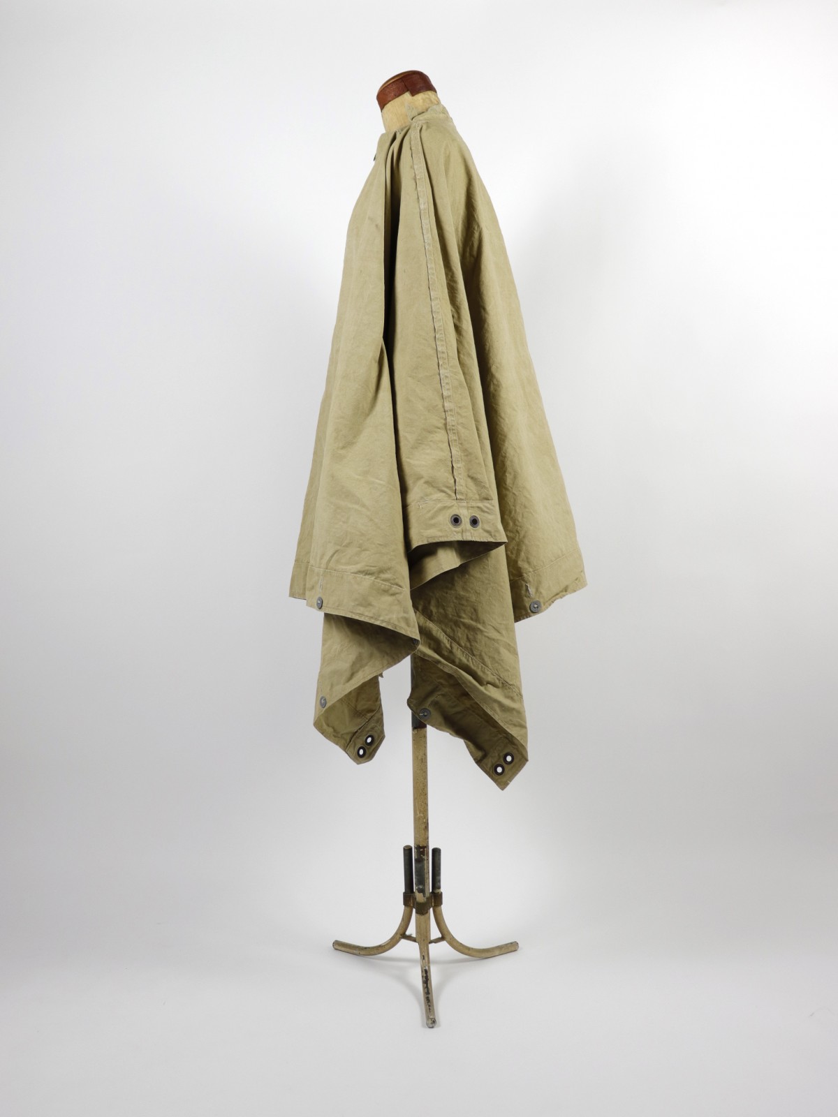 French military, Poncho, Canvas cotton, France