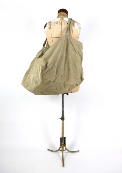 French military tent fabric,brown.remake,bag