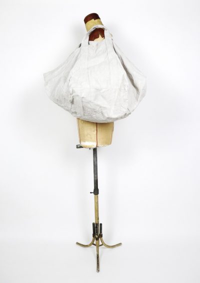 Dead stock linen,BROWN.remake, bag