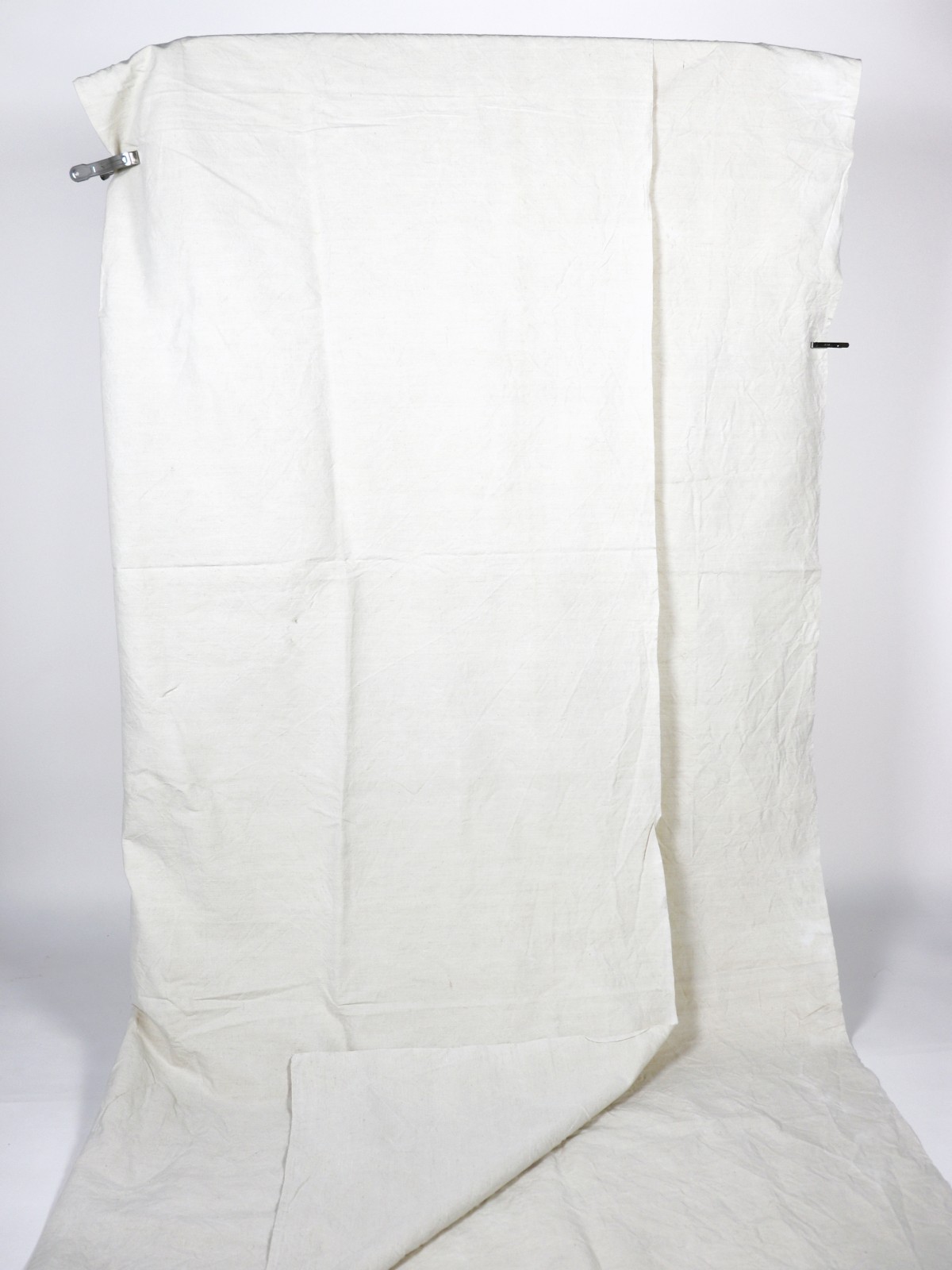 1940's, French linen fabric, sheet,
