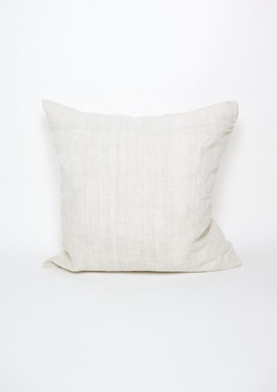 vintage linen, french linen, brown.remake, cushion
