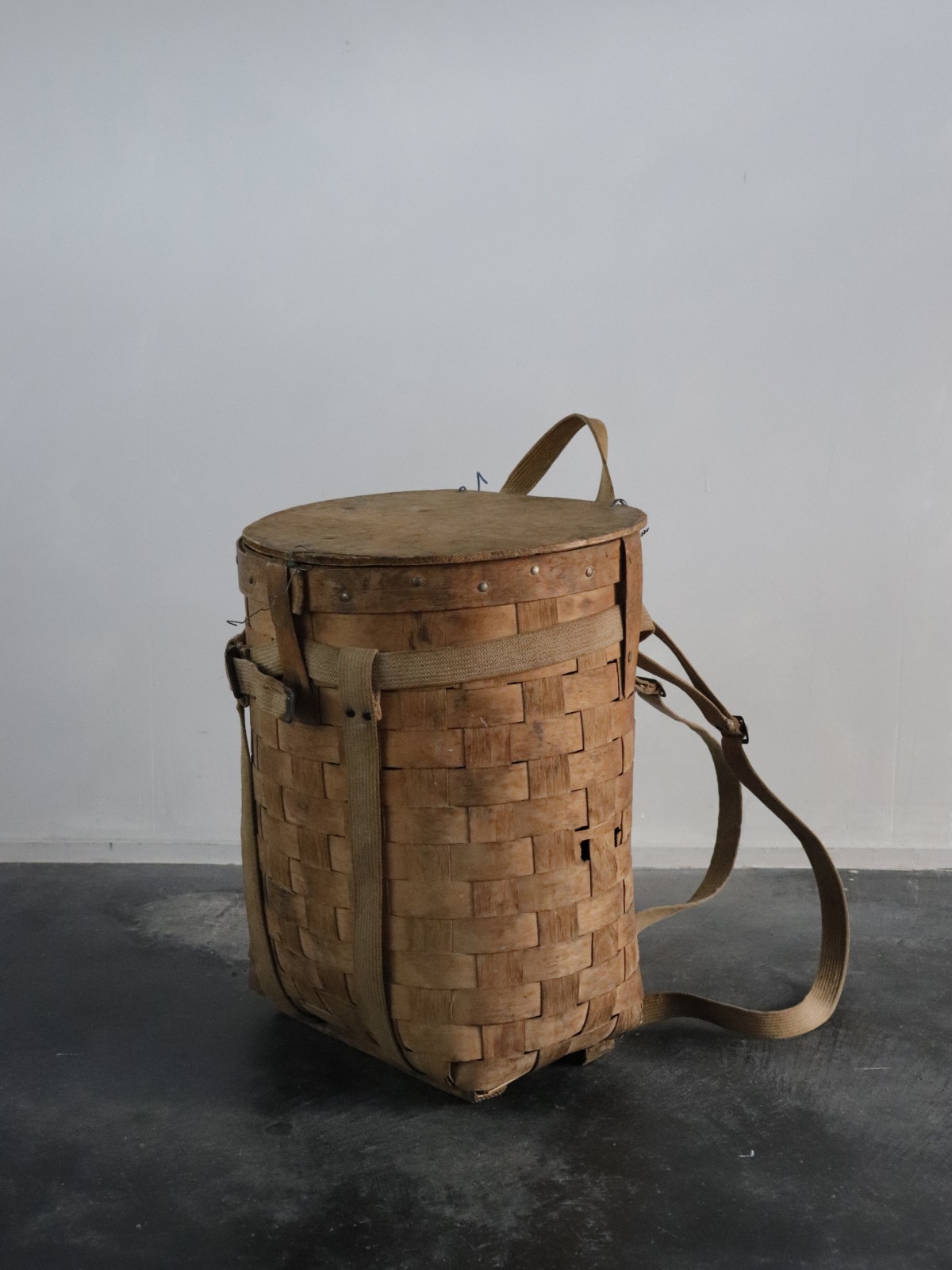 Late1800's, pack basket, usa
