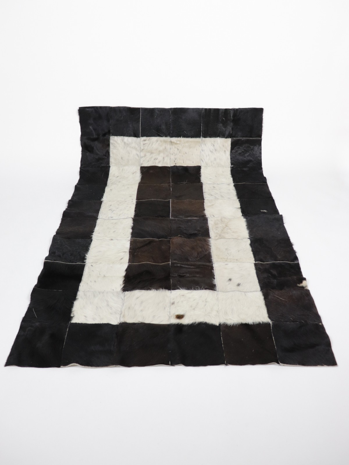 patchwork rug, fur rug, pakistan