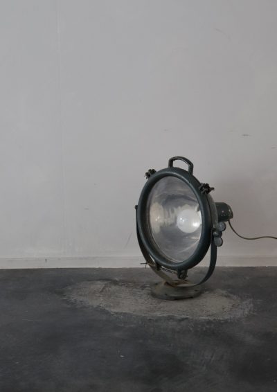 vintage lamp, flood light, national