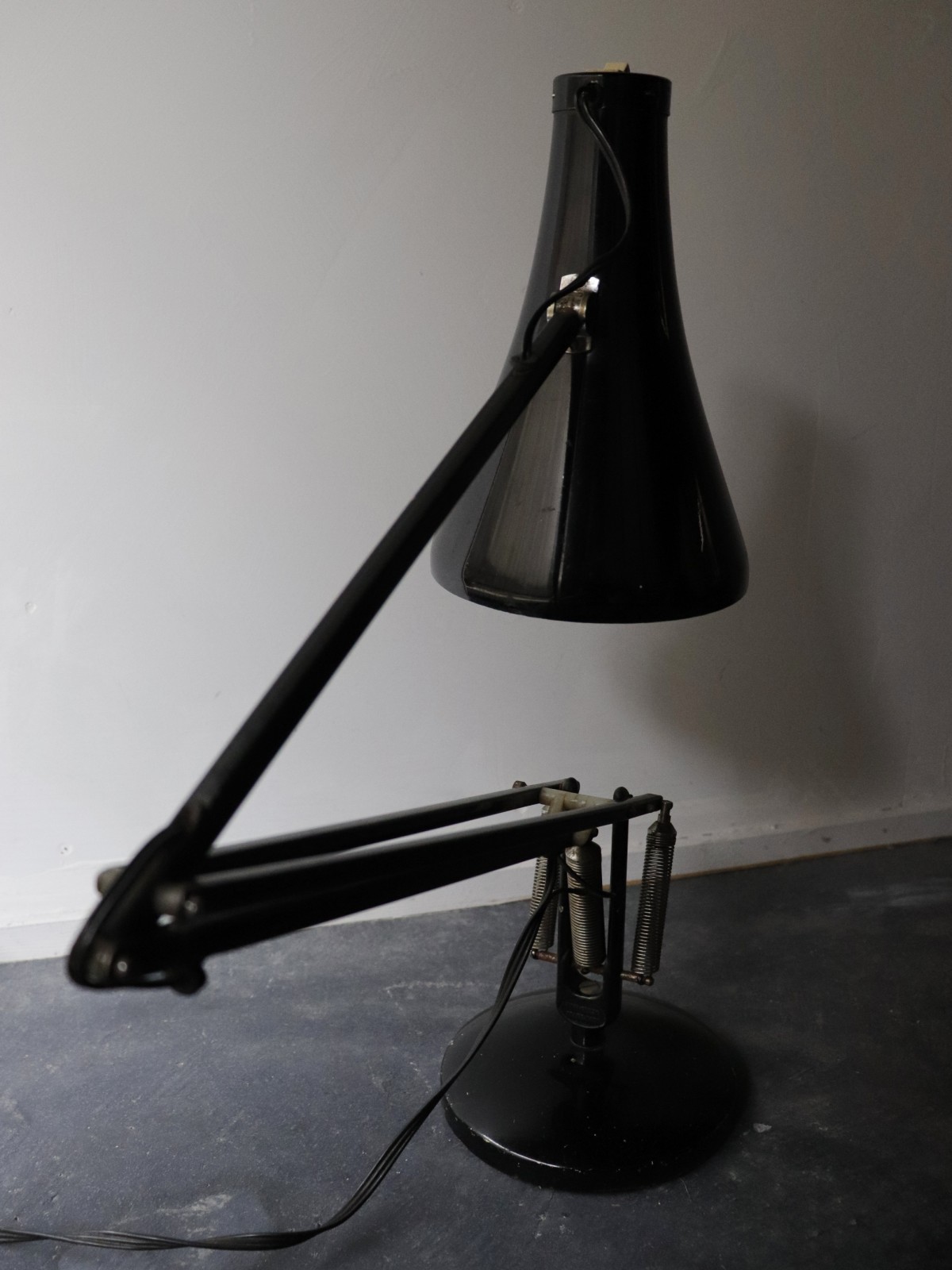 1960's, anglepoise, lamp, england