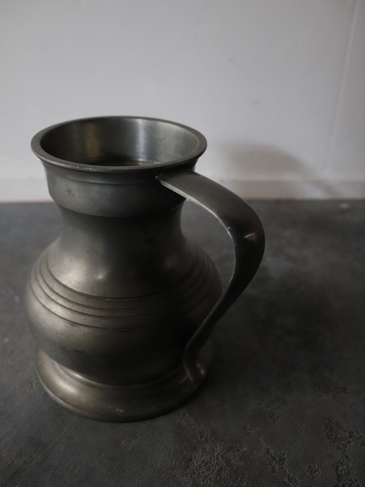 pewter pitcher, pitcher, England