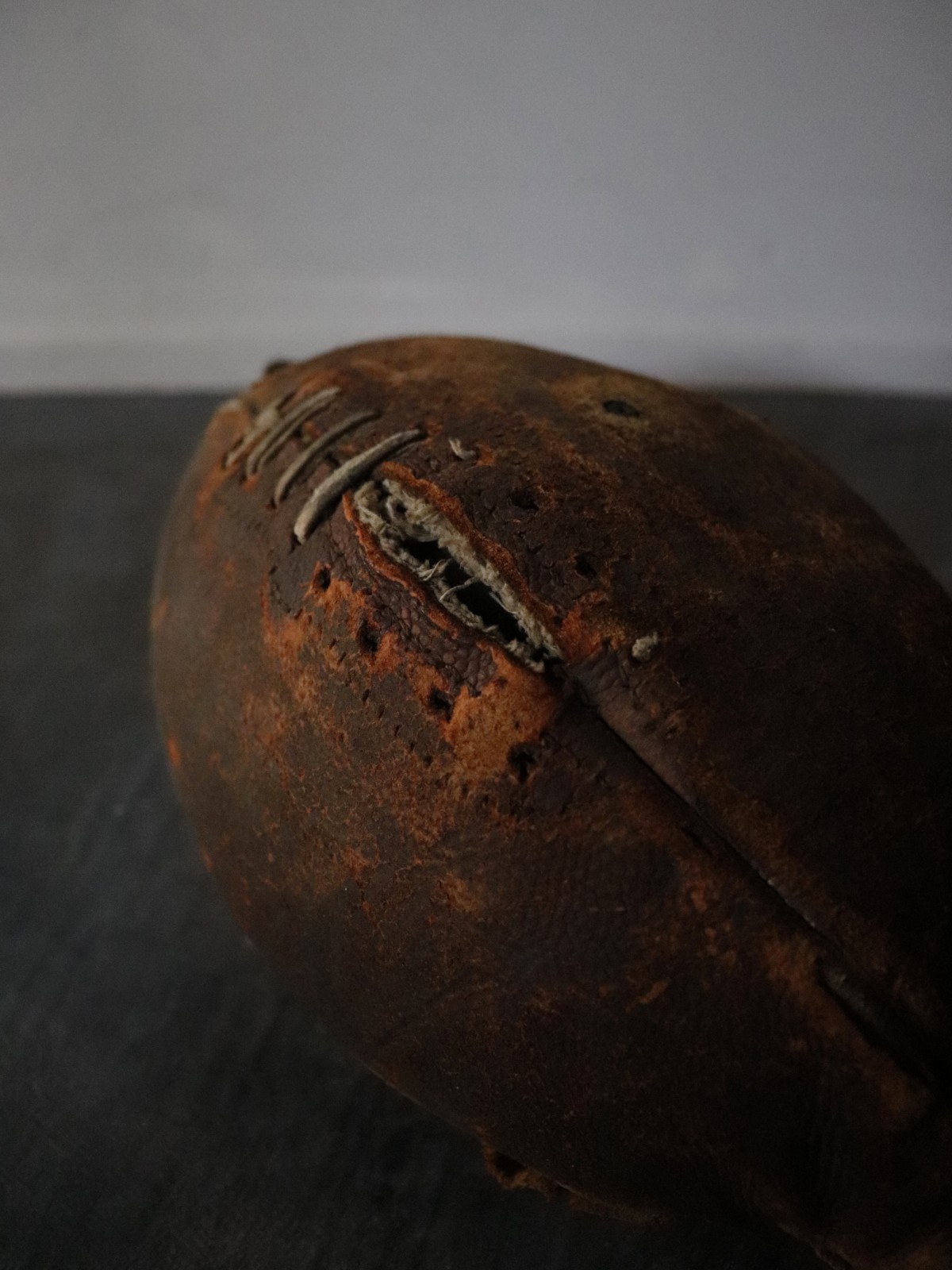 Vintage rugby ball, USA