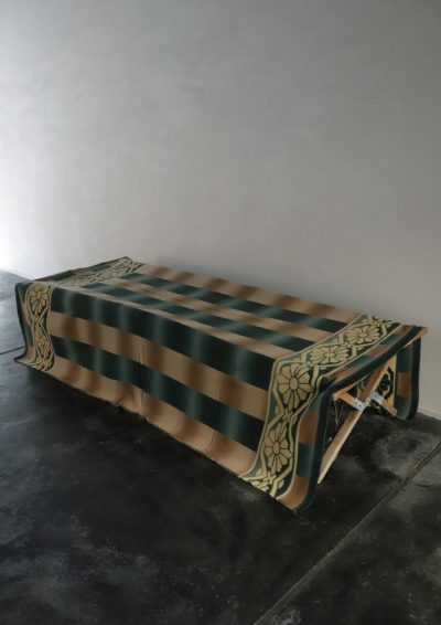 vintage ombre'd plaid blanket, usa, beacon blanket
