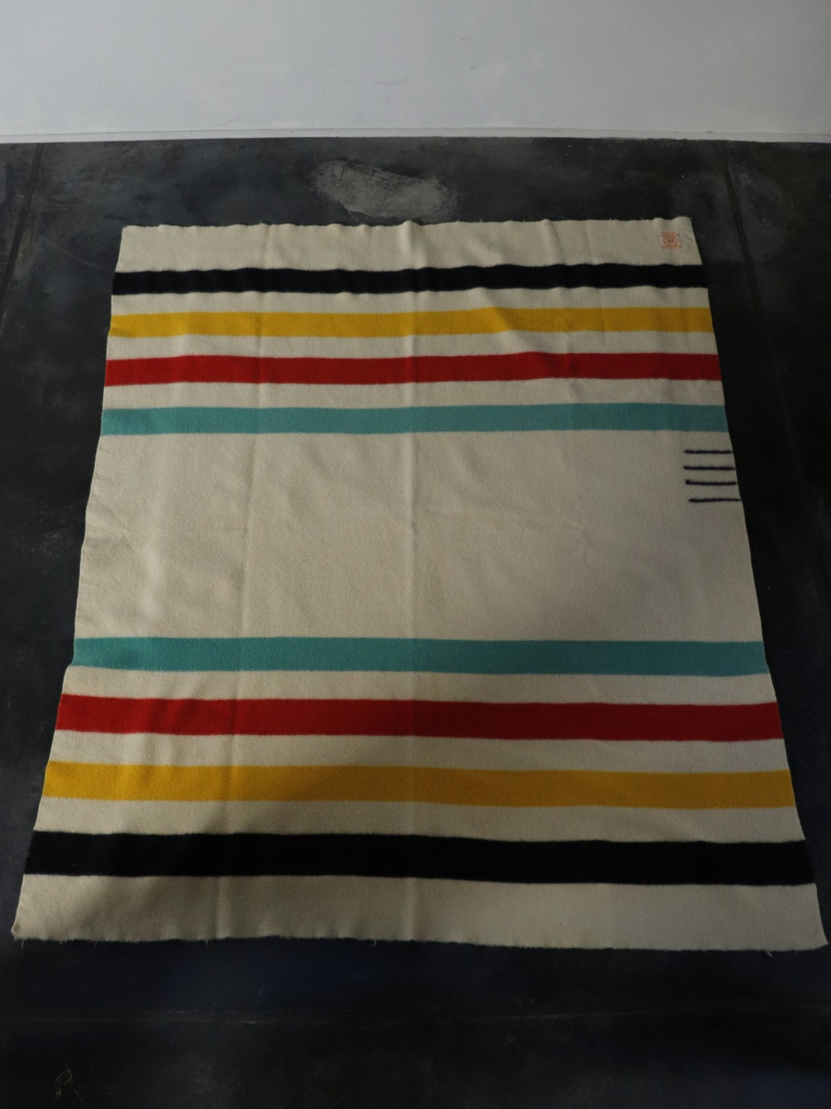 1950's blanket, hudson's bay blanket, canada