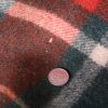 vintage blanket, plaid wool blanket, usa