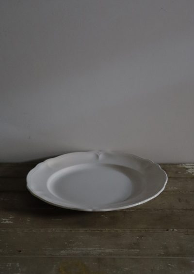 vintage france, round plate