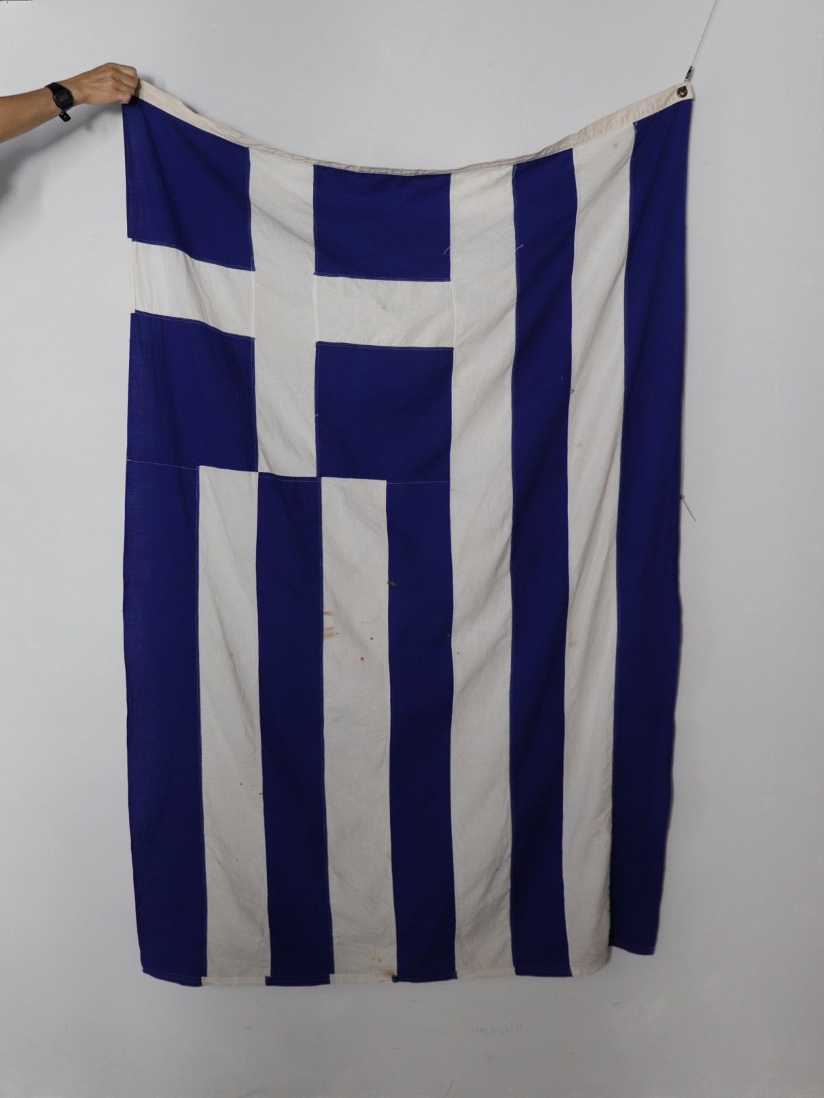 greek , vintage flag,