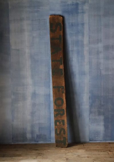 wood sign board, USA, old plank