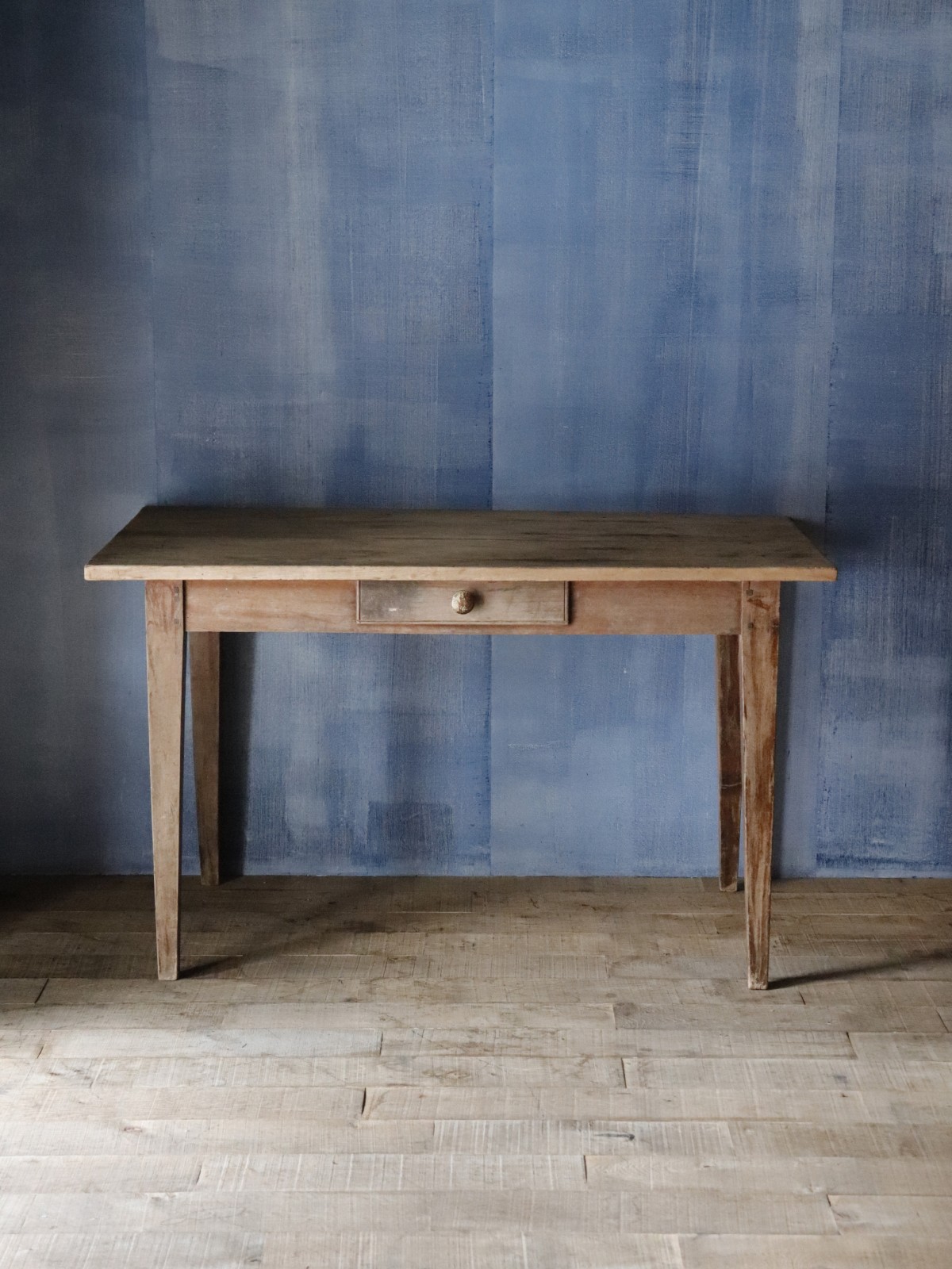 pine wood table, france, small french table
