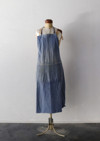 indigo linen,France,apron