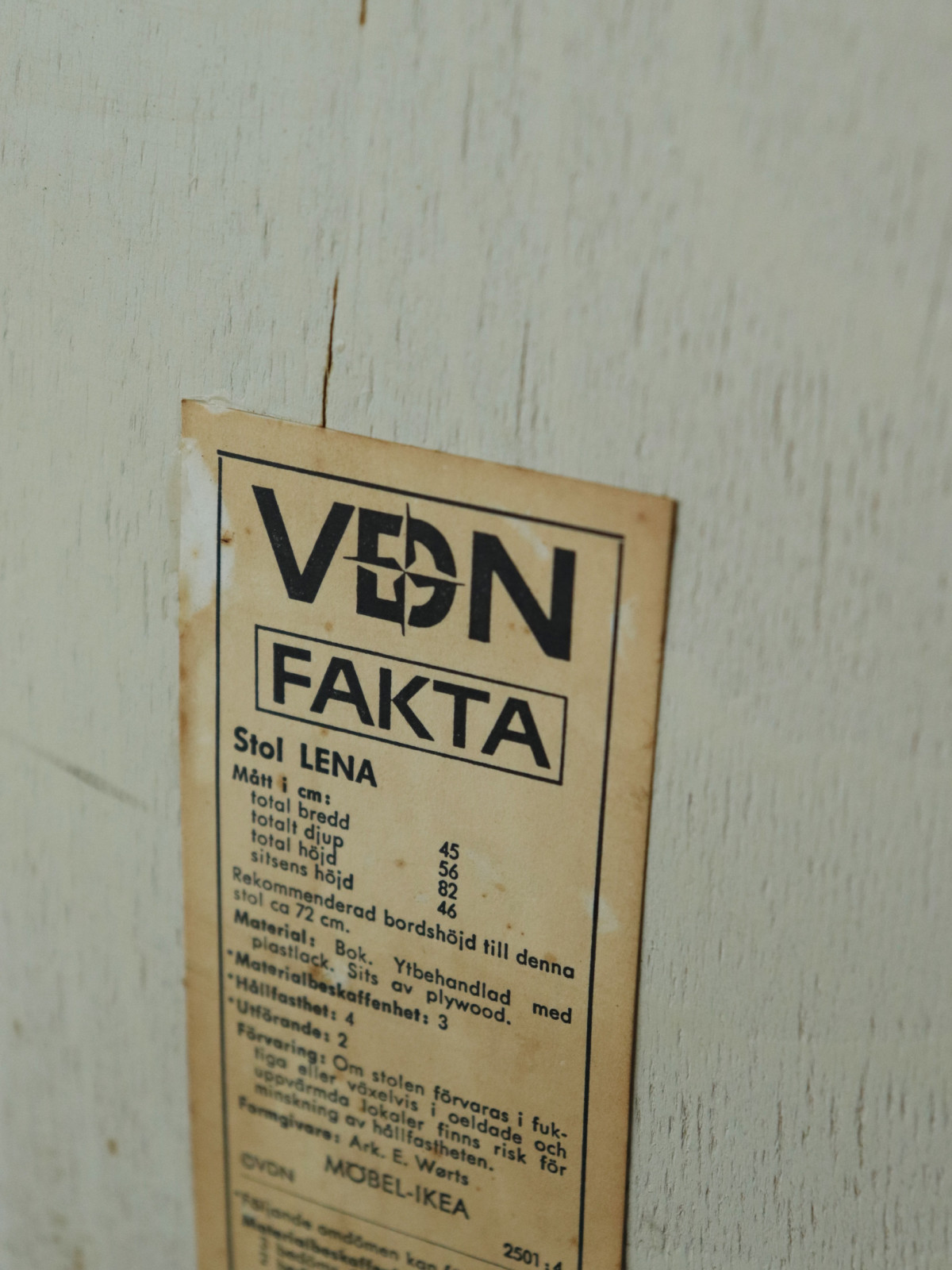 Vintage IKEA,Sweden,chair
