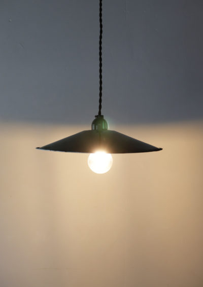 Enamel lamp,France,Vintage