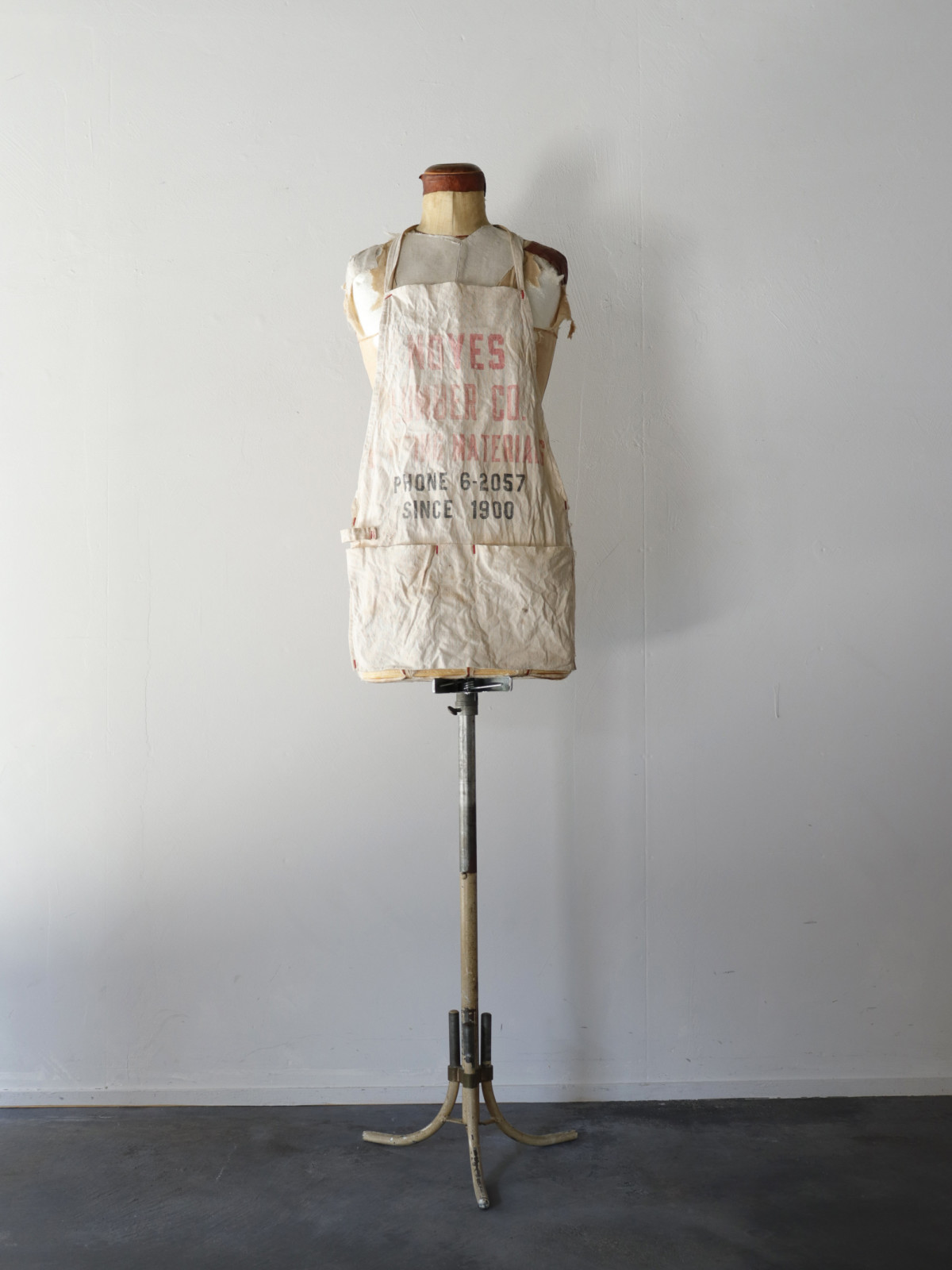 Vintage canvas apron, work apron,USA,Vintage