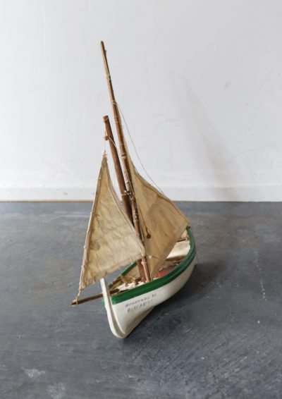 Wood yacht,France,toy,handmade