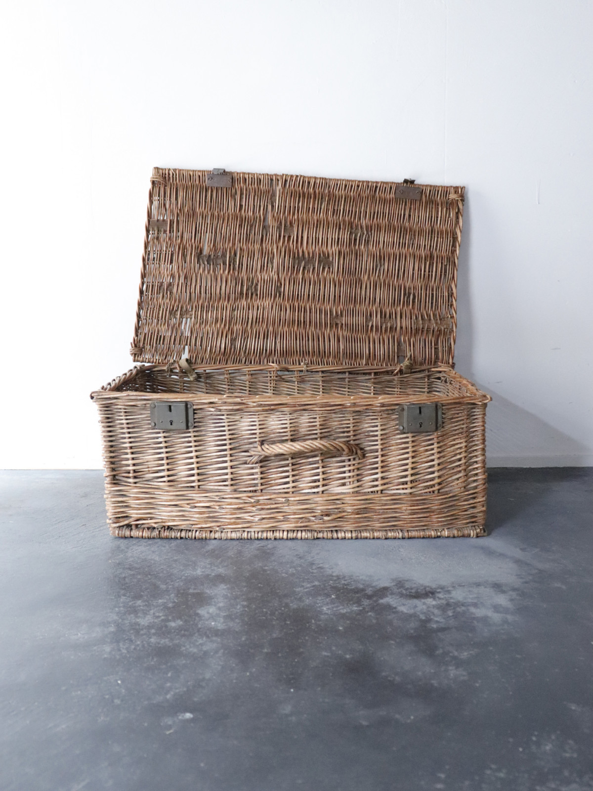 wicker basket, France, vintage