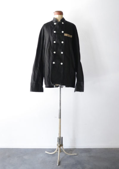 cook jacket, France, Black-dyed ,