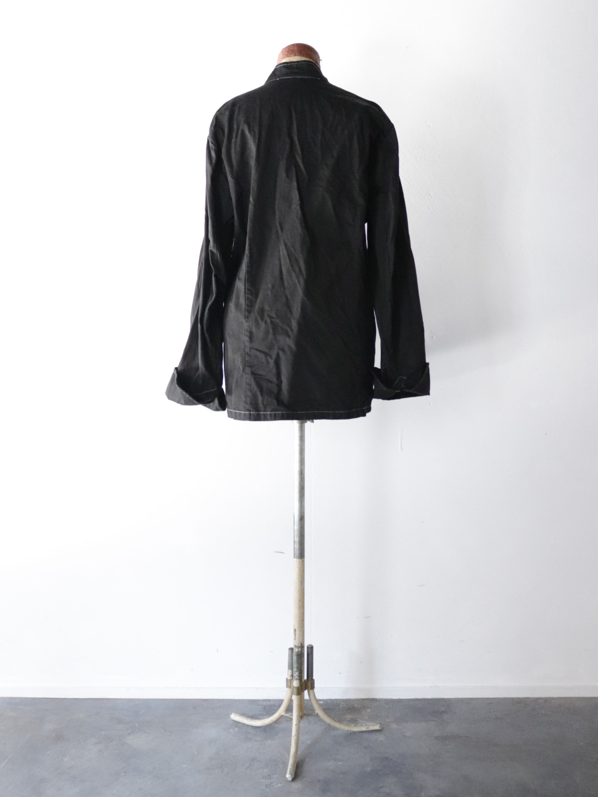 cook jacket,France,Black-dyed ,