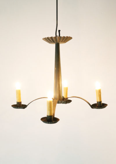 metal chandelier,USA,vintage