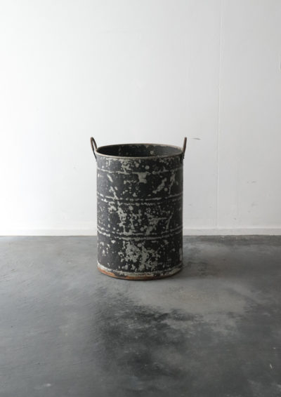 alminum bucket,USA,vintage