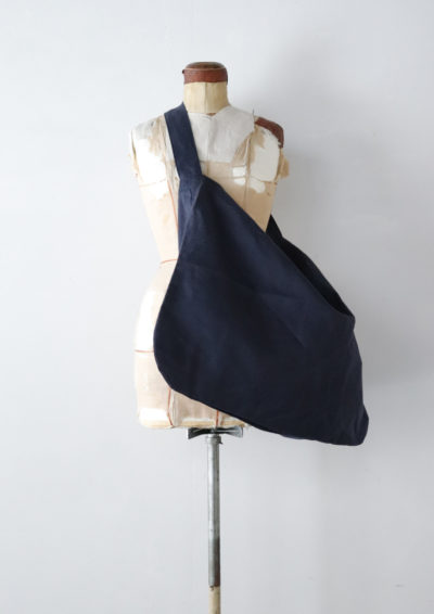 Dead stock,irish linen fabric,brown.remake,bag