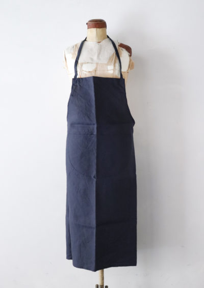 Dead stock,irish linen fabric,brown.remake,apron