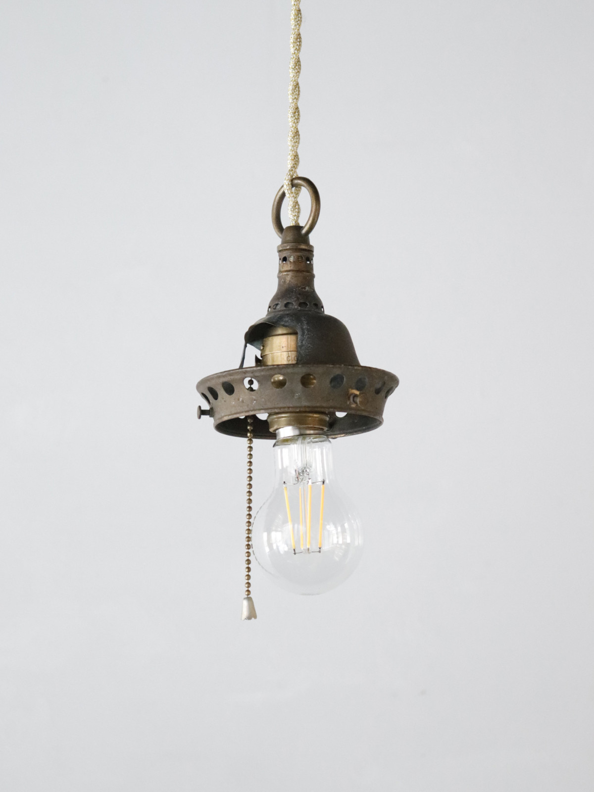 Gus lamp parts,pendant light,vintage,USA