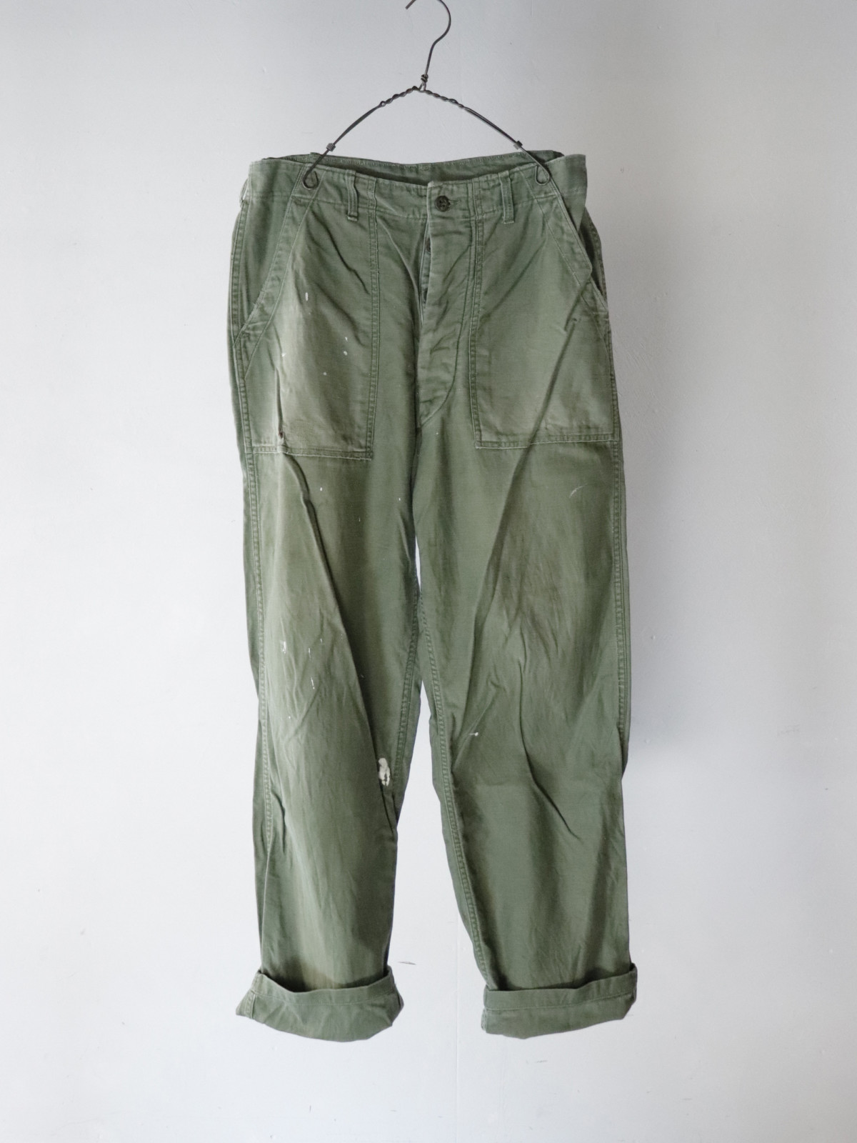 vintage military, pants, 5pocket