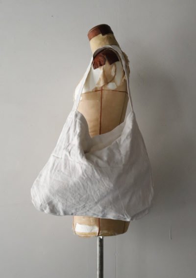 vintage,French linen,Brown.remake,bag,