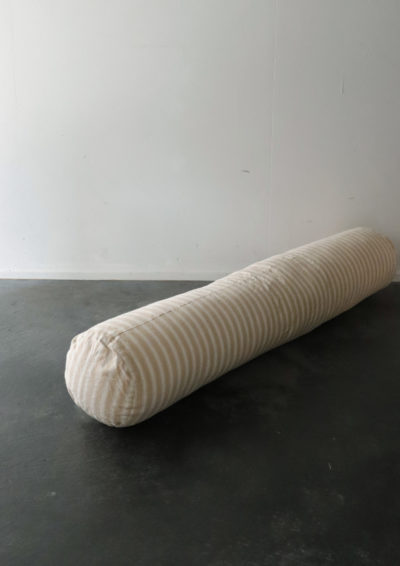 French ticking fabric ,bolster,France