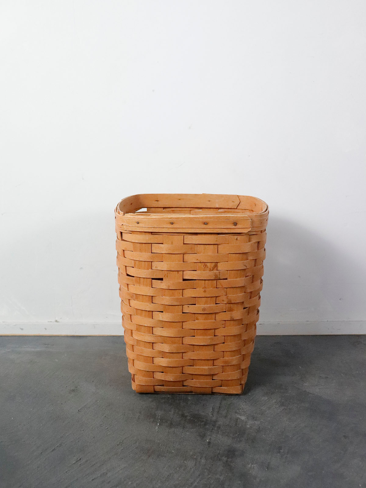 longaberger baskets company,USA,vintage,wood basket,handmade