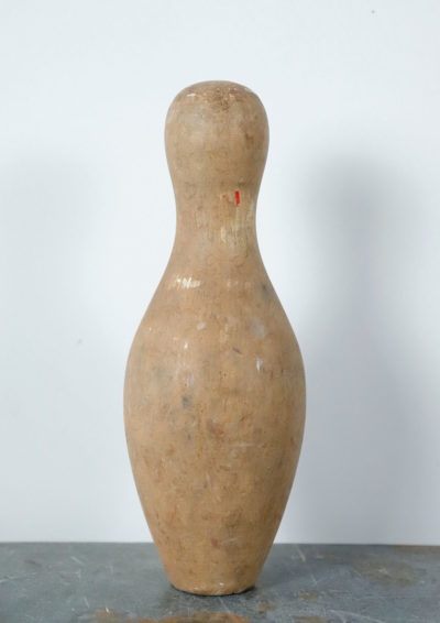 1920's,wood,bowling pin,usa,antique