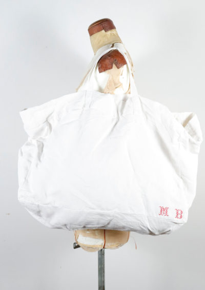 BROWN.remake,vintage,linen fabric,bag,france,french linen