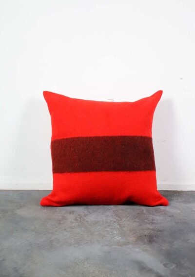 vintage, Hudson's bay blanket fabric,cushion,wool,BROWN.remake,made in england,Canada