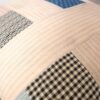 quilt,cushion,Brown.remake,vintage,USA